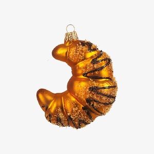 Croissant Christmas Ornament